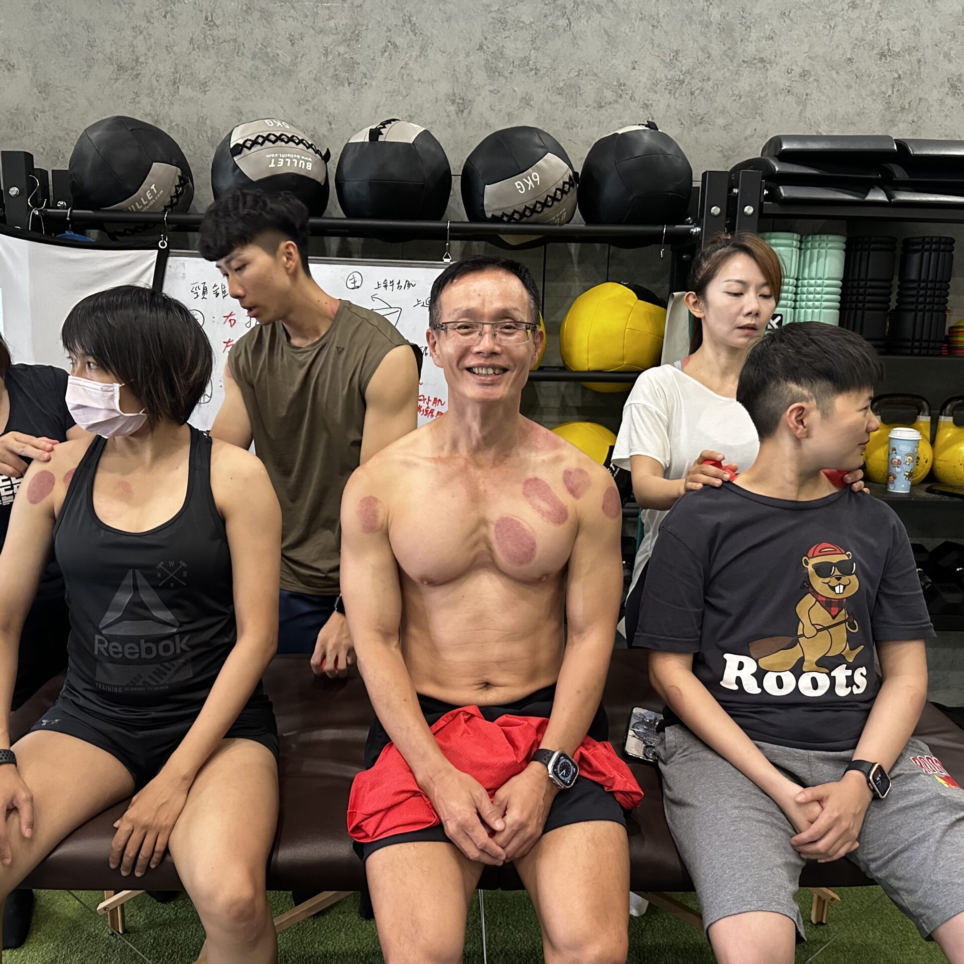 Mcp 筋膜減壓:軟拔罐:上課花絮11