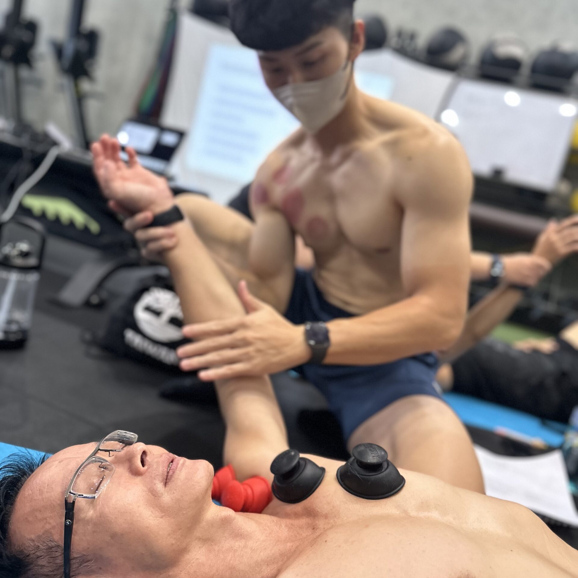 Mcp 筋膜減壓:軟拔罐:上課花絮13