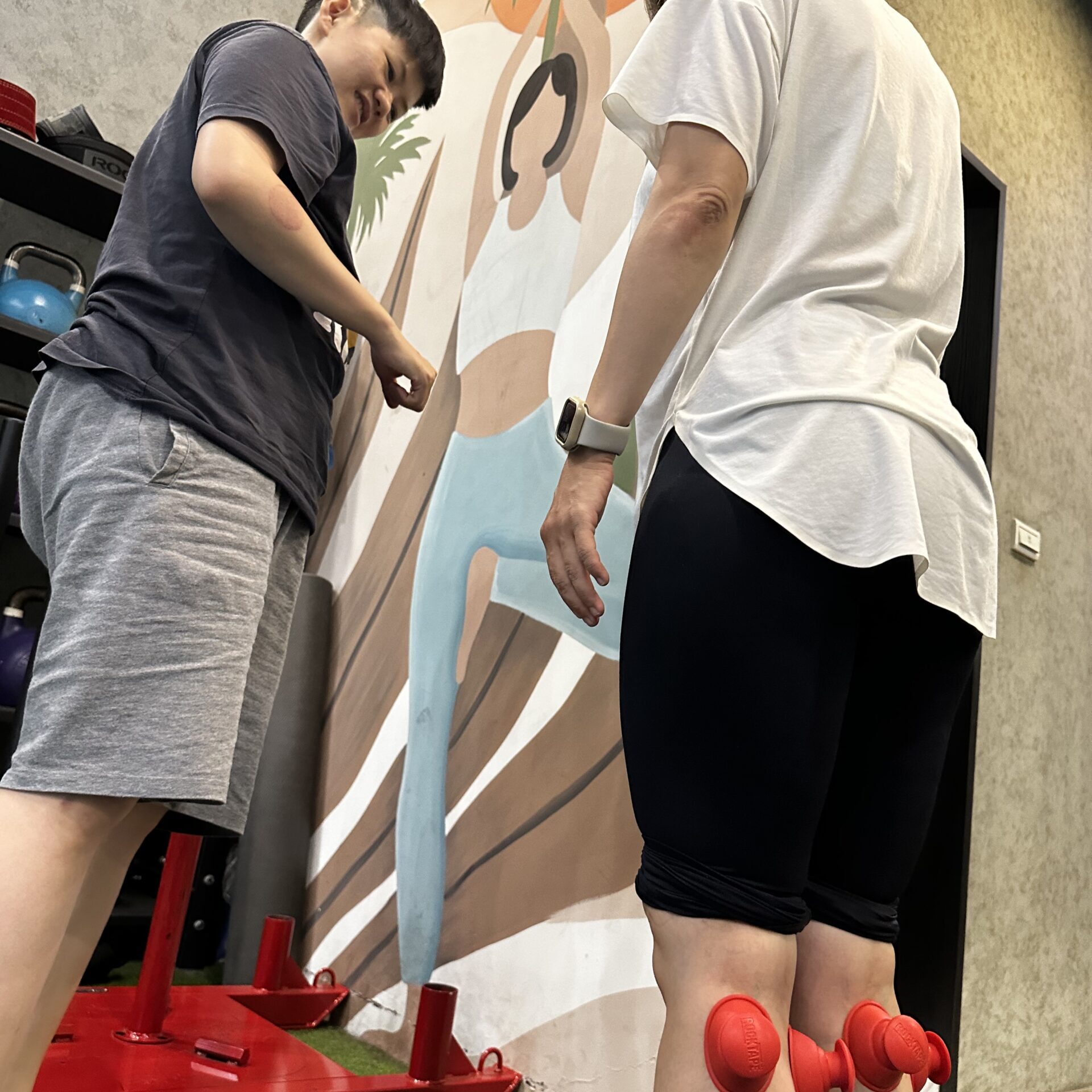 Mcp 筋膜減壓:軟拔罐:上課花絮4