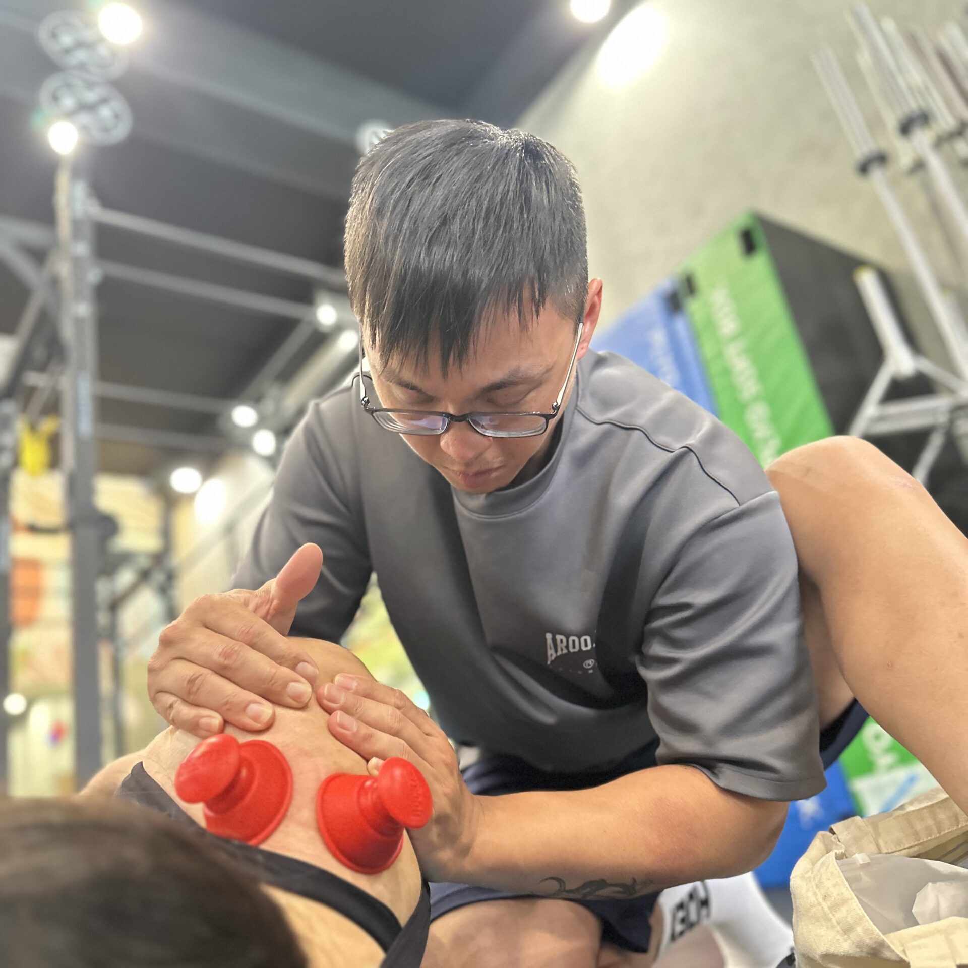 Mcp 筋膜減壓:軟拔罐:上課花絮9