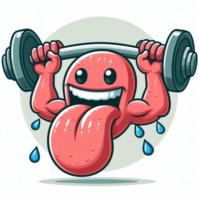 舌頭位置會影響肌力嗎？